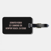 キャットレディーラゲッジタグ ラゲッジタグ (裏面横)