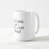 キャットレディーラブ コーヒーマグカップ (正面右)