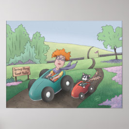 キャットレディーロードラリーのポスター ポスター