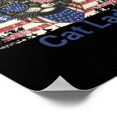 キャットレディ女性投票 ポスター (角)