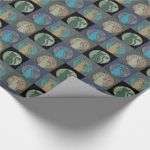 キャットレディ数々のーキャッツ座ってサンダーコーブ ラッピングペーパー (角)