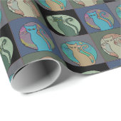 キャットレディ数々のーキャッツ座ってサンダーコーブ ラッピングペーパー (ロールコーナー)