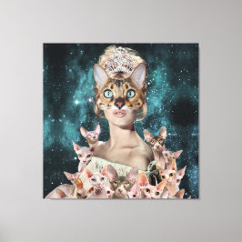 キャットレディ キャンバスプリント