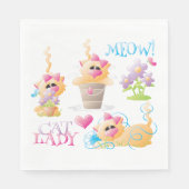 キャットレディ スタンダードランチョンナプキン (正面)