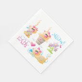 キャットレディ スタンダードランチョンナプキン (角)