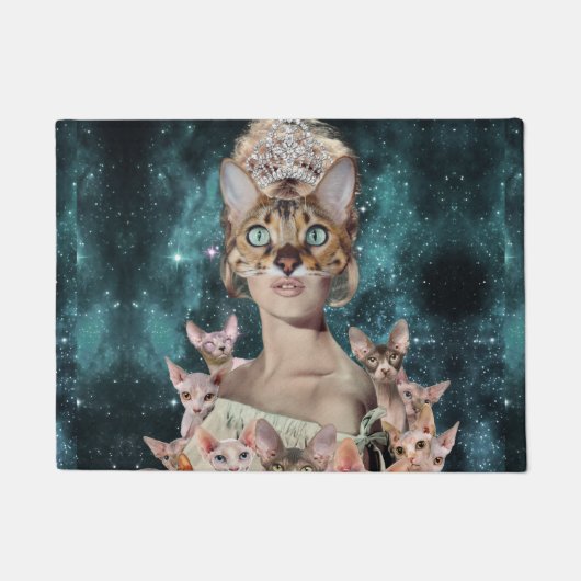 キャットレディ ドアマット (正面)