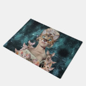 キャットレディ ドアマット (アングル)