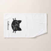 キャットレディ バスタオルセット (ハンドタオル)