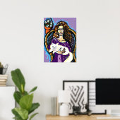 キャットレディ ポスター (ホームオフィス)