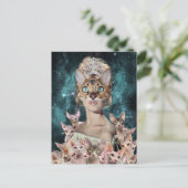 キャットレディ ポストカード (スタンド正面)