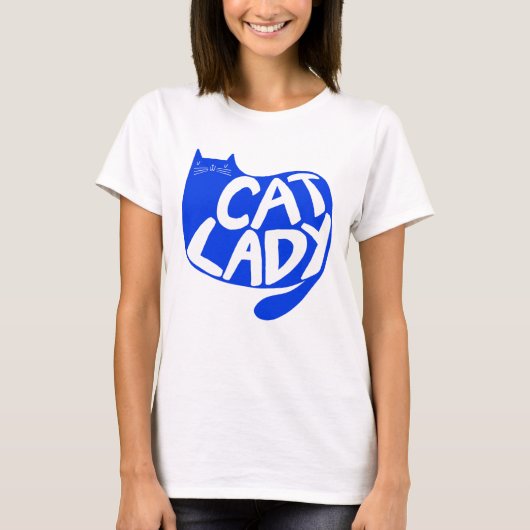 キャットレディ Tシャツ (正面)