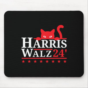 キャットレディFor Kamala Harris Tim Walz Vp 2024 マウスパッド