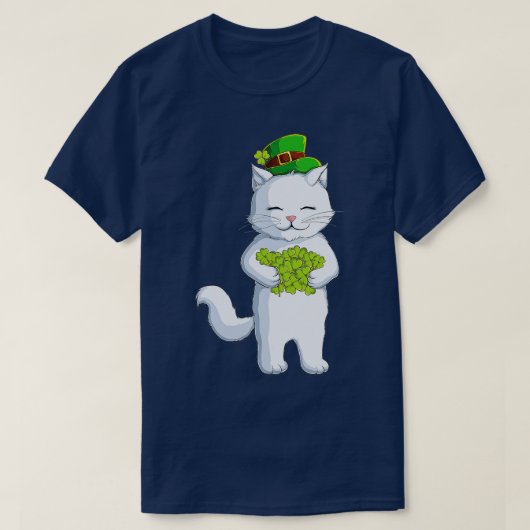 キャットレプレシャンハッピーアイリッシュシャーロック Tシャツ (デザイン正面)