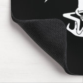 キャットロックバンドギターおもしろいクリスマスプレゼント マウスパッド (コーナー)