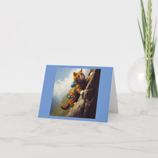 キャットロック登山 カード (正面)