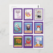 キャットロテリア、 ポストカード (正面/裏面)