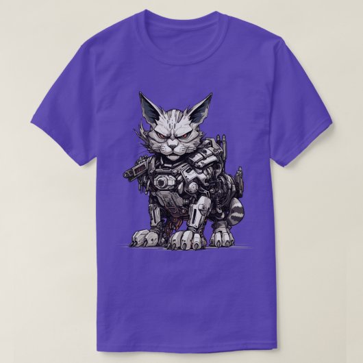 キャットロボター2 Tシャツ (デザイン正面)