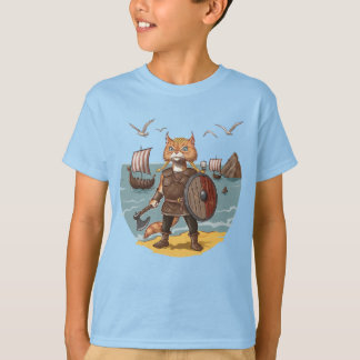 キャットヴァイキング Tシャツ