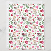 キャットヴァレンティススクラップブック紙 (裏面)