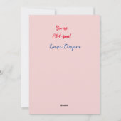 キャットヴァレンティーンズデイカード – かわいいキャットホリデーカード シーズンカード (裏面)