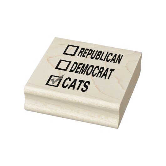 キャット共和党民主党猫RUBBER STAMP ラバースタンプ (スタンプ)