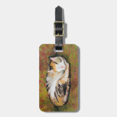 キャット威厳があるラゲッジタグ ラゲッジタグ (正面縦)