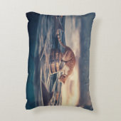 キャット昼寝ドリームア悪夢 アクセントクッション (裏面(縦))