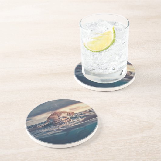 キャット昼寝ドリームア悪夢 コースター (側面)