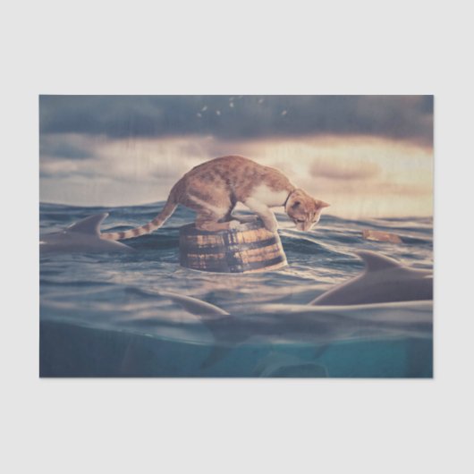 キャット昼寝ドリームア悪夢 薄葉紙 (正面)