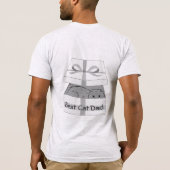キャット最高のダディショート袖Tシャツ男達への贈り物 Tシャツ (裏面)