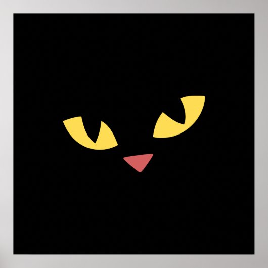 キャット注視 ポスター (正面)