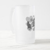 キャット熱狂するレディーノート フロストグラスビールジョッキ (正面左)