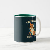 キャット異教のコーヒーカップ ツートーンマグカップ (正面右)