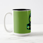 キャット魚釣りオゲレス ツートーンマグカップ (左)