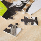 キャット464おもしろいバスルーム ジグソーパズル (側面)