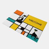 キャット – アーモダント ドアマット (アングル)