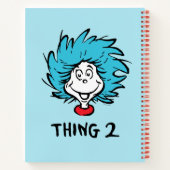 キャット・イン・ザ・ハット | シング・ツー ノートブック (裏面)