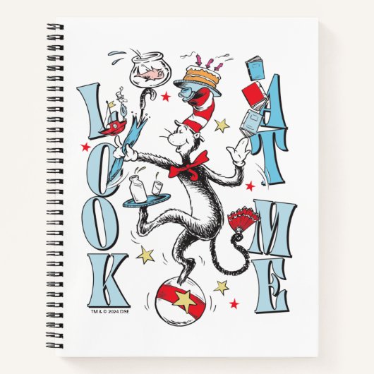 キャット・イン・ザ・ハット | 私を見て ノートブック (正面)