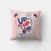 キャット・イン・ザ・ハット | 魚と一緒にもっと高く クッション (正面)