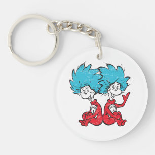 キャット・イン・ザ・ヘット Thing One & Thing Two ヴィンテージ キーホルダー