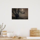 キャット・イン・ザ・ムーンライト、アレクサンドル・スティインレン ポスター (キッチン)