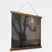 キャット・イン・ザ・ムーンライト、アレクサンドル・スティインレン 吊り下げ型タペストリー (傾斜あり)