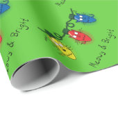 『キャット・クリスおもしろいマス・ライト』 ラッピングペーパー (ロールコーナー)