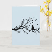 キャット・コンパシエーション・カード・メモリアル・レインボーズ・エンド・ポエムペット カード (黄色い花)