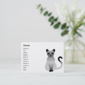 キャット-チャビー 名刺 (スタンド正面)