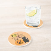 キャット&パンプキンハロウィーン コースター (側面)