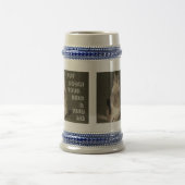 キャット「ビールと私を下食べ物を与えげ」スタイン ビールジョッキ (中央)