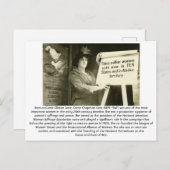 キャット – フェミニスト ポストカード (正面/裏面)