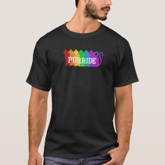 キャット プライド レインボー アウェアネス 男女 Tシャツ
