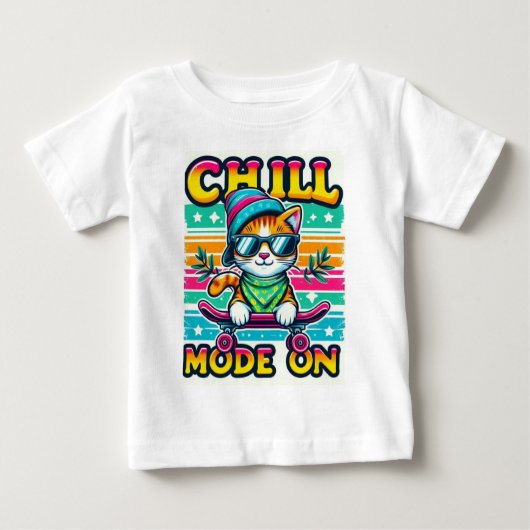 キャット ベビーTシャツ (正面)